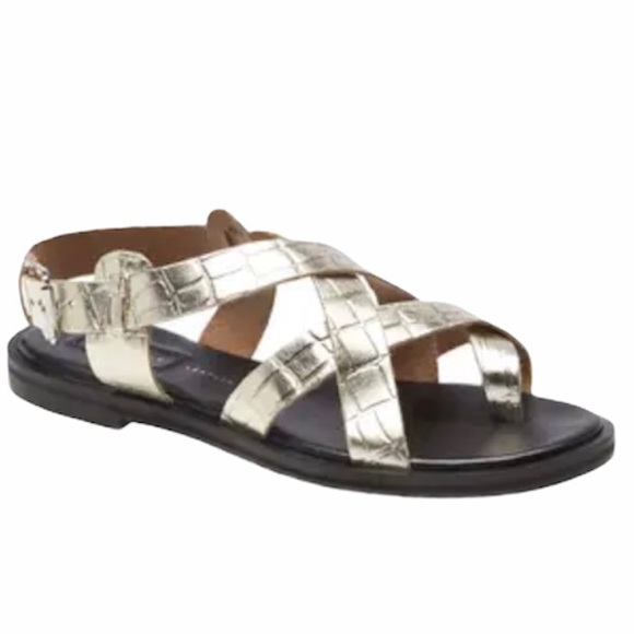 TOPSHOP Paige Sandal Embossed Leather Toe Wrap - Picture 15 of 15